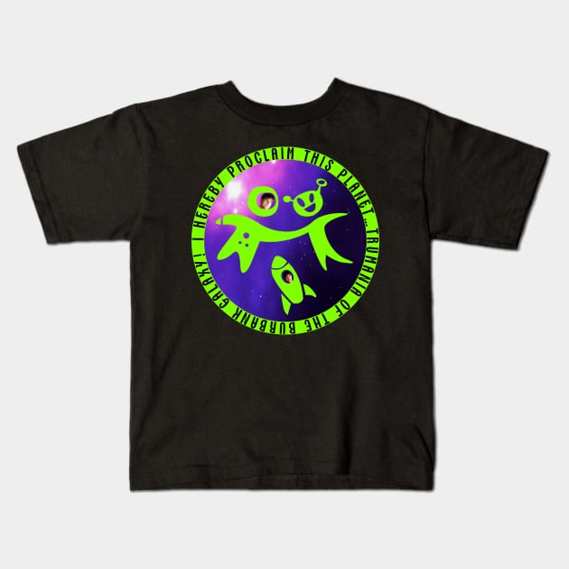 Planet Trumania 2 Kids T-Shirt by CoolMomBiz